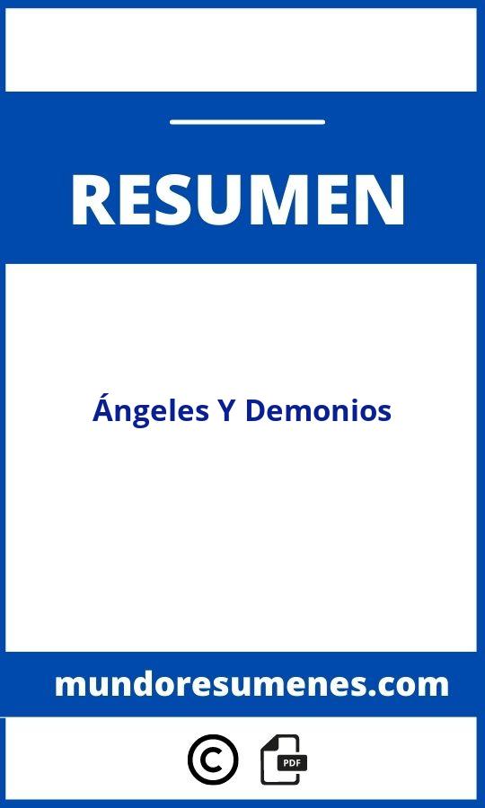 Ángeles Y Demonios Resumen