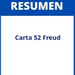 Carta 52 Freud Resumen
