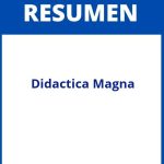Didactica Magna Resumen Capitulos