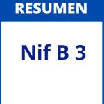 Nif B 3 Resumen