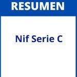 Nif Serie C Resumen