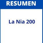 Resumen De La Nia 200