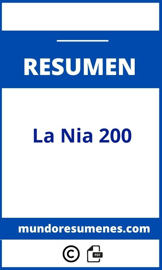 Resumen De La Nia 200