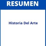 Resumenes Historia Del Arte